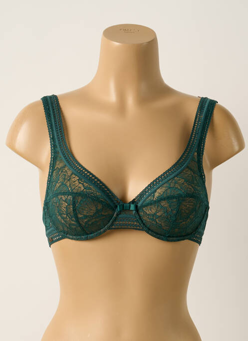 Soutien-gorge vert LOU pour femme