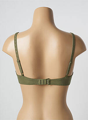 Soutien-gorge effet matière satinée vert TRIUMPH femme