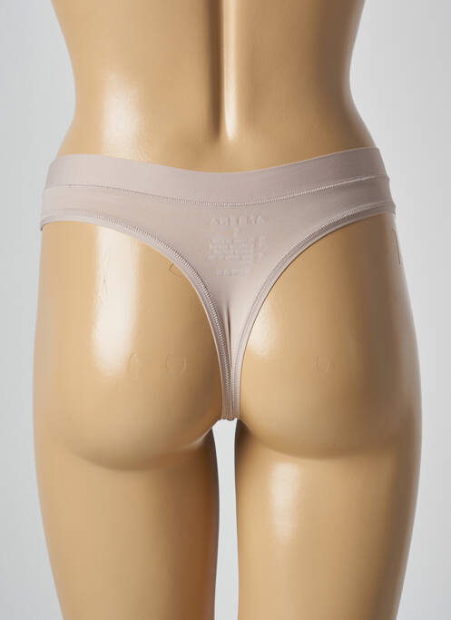 Tanga beige ATHENA pour femme