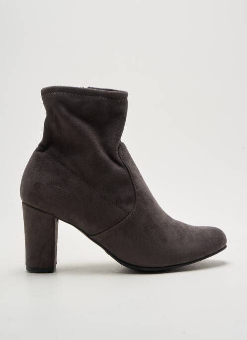 Bottines/Boots gris CAPRICE pour femme