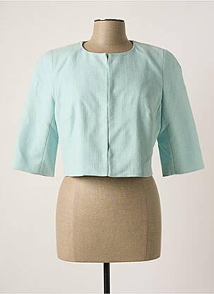 Veste casual epaulette bleu WEILL femme