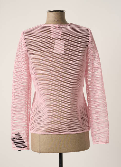 Gilet manches longues rose WEILL pour femme