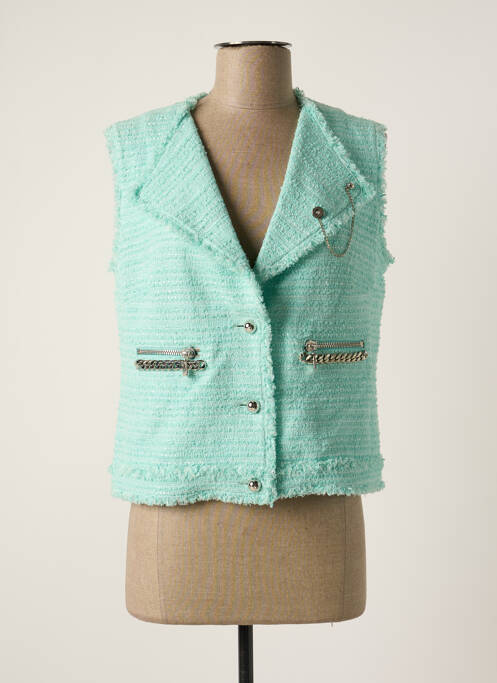 Gilet sans manche bleu WEILL pour femme