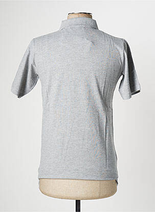 Polo tissage chiné manches courtes gris CHRISTIAN LACROIX homme