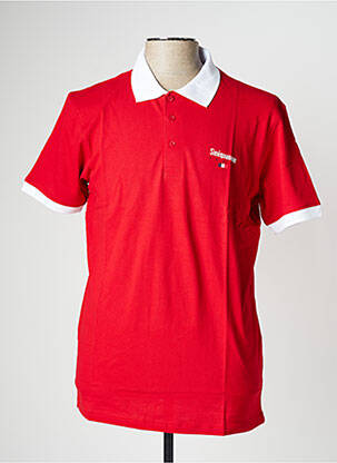 Polo rouge SINEQUANONE pour homme