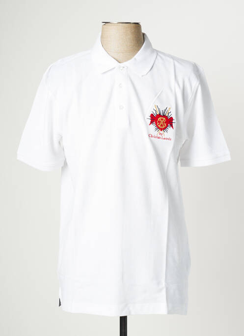 Polo blanc CHRISTIAN LACROIX pour homme