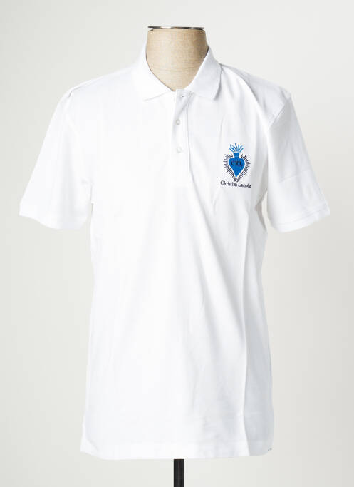 Polo blanc CHRISTIAN LACROIX pour homme