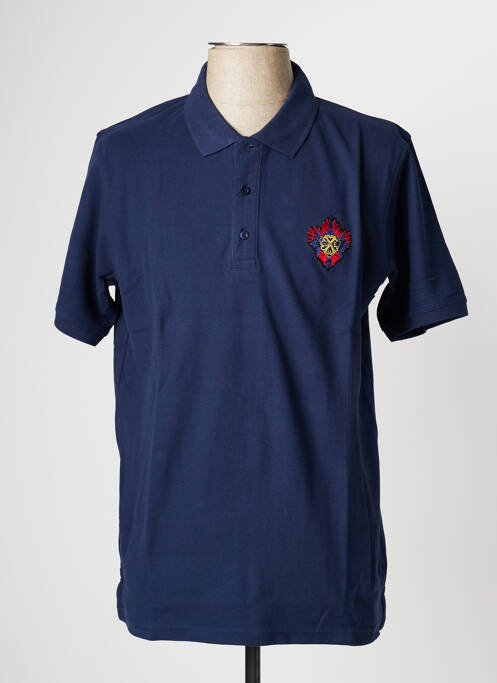 Polo bleu CHRISTIAN LACROIX pour homme