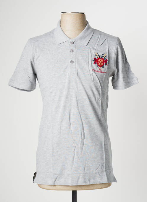 Polo gris CHRISTIAN LACROIX pour homme