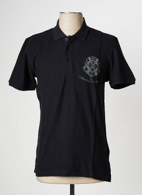 Polo noir CHRISTIAN LACROIX pour homme