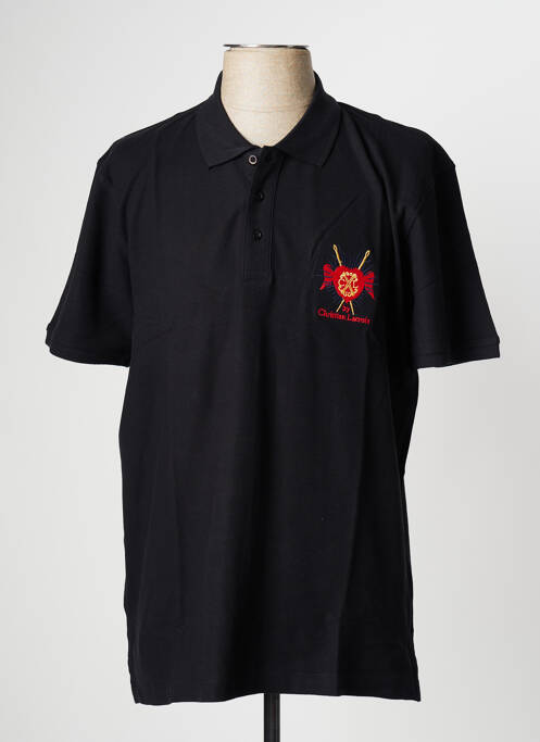 Polo noir CHRISTIAN LACROIX pour homme