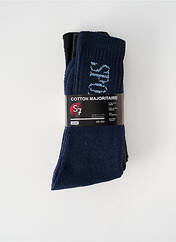 Chaussettes bleu S 7 pour homme seconde vue