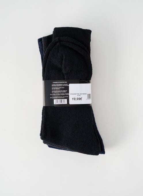 Chaussettes forme chaussettes hautes bleu S 7 homme