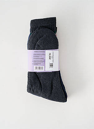 Chaussettes forme chaussettes hautes bleu SPORT homme