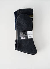 Chaussettes bleu S 7 pour homme seconde vue