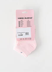 Chaussettes blanc MARK BUENO pour fille seconde vue