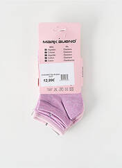 Chaussettes gris MARK BUENO pour fille seconde vue