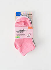 Chaussettes rose MARK BUENO pour fille seconde vue