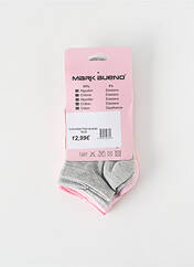 Chaussettes rose MARK BUENO pour fille seconde vue