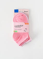 Chaussettes rose MARK BUENO pour fille seconde vue