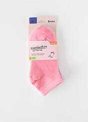 Chaussettes rose MARK BUENO pour fille seconde vue