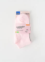 Chaussettes rose MARK BUENO pour fille seconde vue