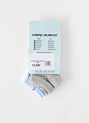 Chaussettes blanc MARK BUENO pour garçon seconde vue