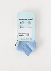 Chaussettes bleu MARK BUENO pour garçon seconde vue