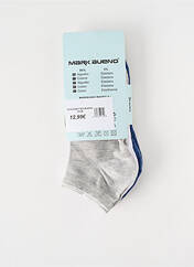 Chaussettes bleu MARK BUENO pour garçon seconde vue