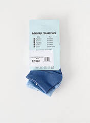 Chaussettes bleu MARK BUENO pour garçon seconde vue