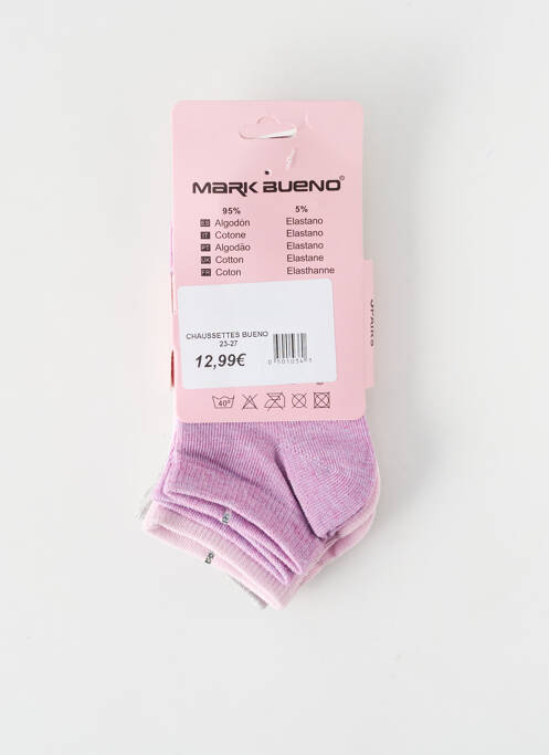 Chaussettes gris MARK BUENO fille