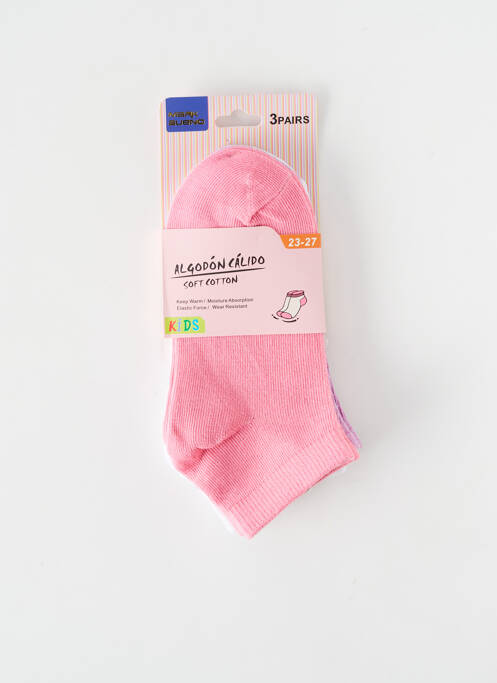 Chaussettes rose MARK BUENO pour fille