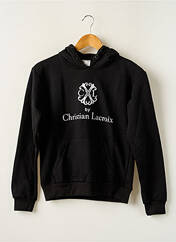 Sweat-shirt à capuche noir CHRISTIAN LACROIX JUNIOR pour garçon seconde vue