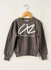 Sweat-shirt gris CHRISTIAN LACROIX JUNIOR pour garçon seconde vue