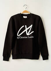 Sweat-shirt noir CHRISTIAN LACROIX JUNIOR pour garçon seconde vue