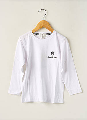 T-shirt blanc CHRISTIAN LACROIX JUNIOR pour garçon