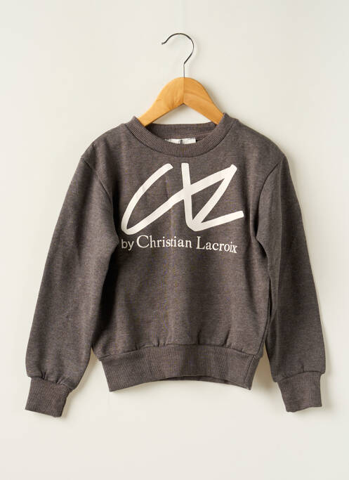 Sweat-shirt gris CHRISTIAN LACROIX JUNIOR pour garçon