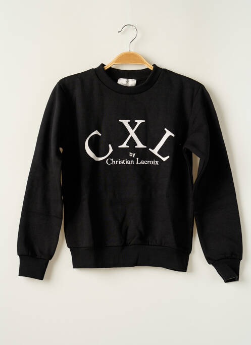 Sweat-shirt noir CHRISTIAN LACROIX JUNIOR pour garçon