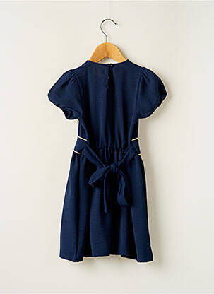 Robe mi-longue manches courtes manches courtes bleu LPC GIRLS fille