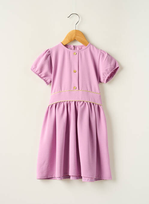 Robe mi-longue violet LPC GIRLS pour fille