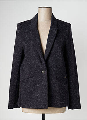 Blazer finition intérieure biaisée gris MAE MAHE femme