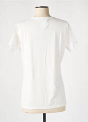 T-shirt blanc TELMAIL pour femme seconde vue