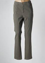 Pantalon slim stretch taille normale vert WALTRON femme