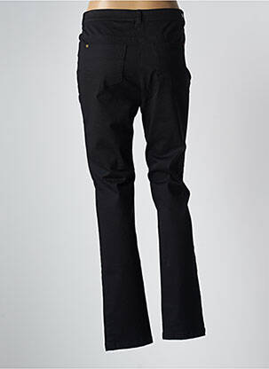 Pantalon droit stretch taille normale noir AGATHE & LOUISE femme