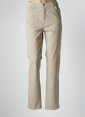 Pantalon droit beige WALTRON pour femme seconde vue