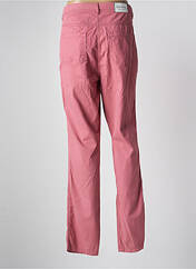 Pantalon droit rose MAE MAHE pour femme seconde vue