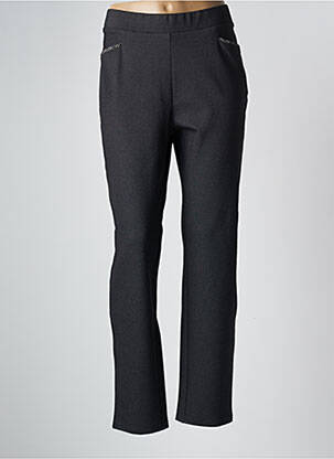 Pantalon slim noir TELMAIL pour femme