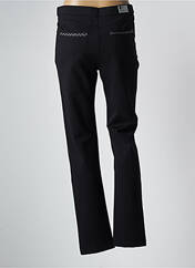 Pantalon slim noir WALTRON pour femme seconde vue