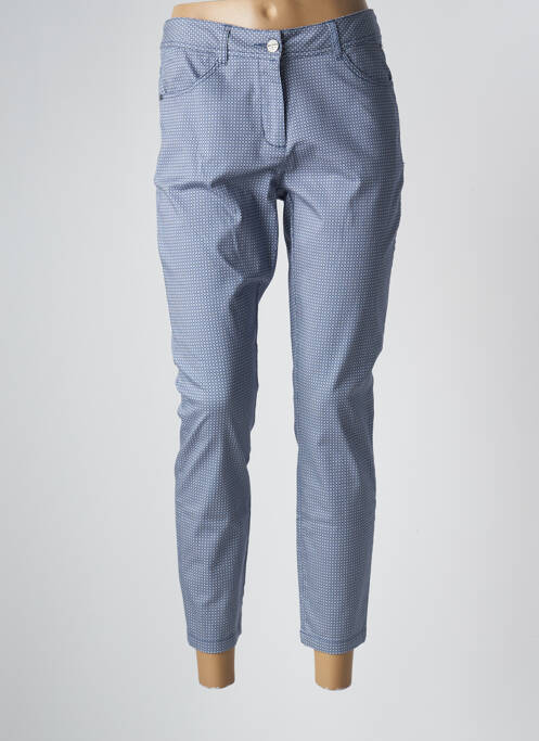 Pantalon 7/8 bleu MAE MAHE pour femme