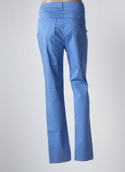 Pantalon droit bleu TELMAIL pour femme